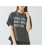 【グローバルワーク/GLOBAL WORK】のヘビロッTEEプリント半袖/636798 人気、トレンドファッション・服の通販 founy(ファニー) ファッション Fashion レディースファッション Fashion for Women トップス・カットソー Cut & Sew Tops おすすめ Recommended / Our Picks アニマル Animal Print ガーリー Girly, Feminine Style スカーフ Scarf, Neckwear スリット Slit, Slit Detail ハーフ Half, Half-Length プリント Print, Printed Pattern ボトム Bottoms, Lower Wear レース Lace, Lace Fabric 人気 Popular, Best Seller 半袖 Short Sleeve, Half Sleeve 吸水 Absorbent, Quick-Dry thumbnail スミクロ18|ID: prp329100004933594 ipo3291000000037030513