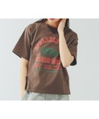 【グローバルワーク/GLOBAL WORK】のヘビロッTEEプリント半袖/636798 人気、トレンドファッション・服の通販 founy(ファニー) ファッション Fashion レディースファッション Fashion for Women トップス・カットソー Cut & Sew Tops おすすめ Recommended / Our Picks アニマル Animal Print ガーリー Girly, Feminine Style スカーフ Scarf, Neckwear スリット Slit, Slit Detail ハーフ Half, Half-Length プリント Print, Printed Pattern ボトム Bottoms, Lower Wear レース Lace, Lace Fabric 人気 Popular, Best Seller 半袖 Short Sleeve, Half Sleeve 吸水 Absorbent, Quick-Dry thumbnail ブラウン55|ID: prp329100004933594 ipo3291000000037030514