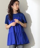 【デミルクス ビームス/Demi-Luxe BEAMS】のコンビ ティアード プルオーバー 人気、トレンドファッション・服の通販 founy(ファニー) ファッション Fashion レディースファッション Fashion for Women トップス・カットソー Cut & Sew Tops カジュアルプルオーバー・ニットトップス Pullovers & Knit Tops / Casual Pullovers おすすめ Recommended / Our Picks コンパクト Compact, Small Size コンビ Combo, Combination Style スラックス Slacks, Dress Pants タイトスカート Pencil Skirt, Tight Skirt ティアード Tiered, Tiered Style デニム Denim, Jeans Material ワイド Wide, Wide Fit 夏 Summer 春 Spring S/S・春夏 SS, Spring/Summer, Warm Season thumbnail BLUE|ID: prp329100004933599 ipo3291000000037030543