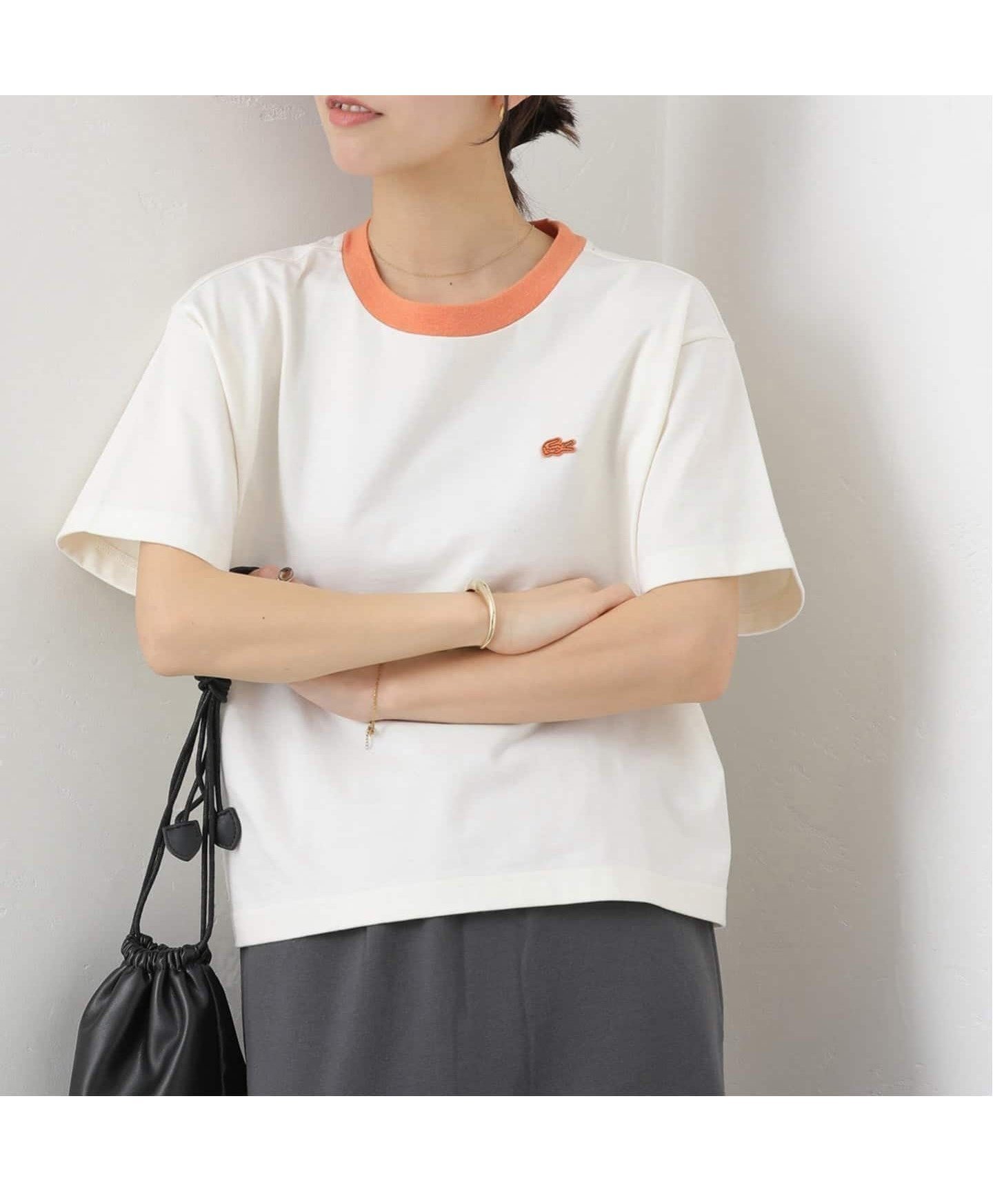 【ジャーナルスタンダード レリューム/JOURNAL STANDARD relume】の別注【LACOSTE/ラコステ】リンガーTシャツ インテリア・キッズ・メンズ・レディースファッション・服の通販 founy(ファニー) 　ファッション　Fashion　レディースファッション　Fashion for Women　トップス・カットソー　Cut & Sew Tops　シャツ・ブラウス・オフィスカジュアル　Elegant Blouses & Button-Ups　ロングTシャツ・Tシャツ　Longline T-Shirts & Tees　2026年　2026　コンパクト　Compact, Small Size　パイピング　Piping, Trim Design　フランス　France, French　ポロシャツ　Polo Shirt, Collared Tee　メンズ　Men's, Menswear　人気　Popular, Best Seller　別注　Limited Edition, Custom Order　ナチュラル|ID: prp329100004933600 ipo3291000000037030547