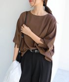 【アンドミー/andme】の梨地ポンチ ドルマン ブラウス 人気、トレンドファッション・服の通販 founy(ファニー) ファッション Fashion レディースファッション Fashion for Women トップス・カットソー Cut & Sew Tops シャツ・ブラウス・オフィスカジュアル Elegant Blouses & Button-Ups 洗える Machine Washable カットソー Cut and Sewn Top ジョーゼット Georgette, Semi-Sheer Fabric スリット Slit, Slit Detail 楽ちん Easy Fit, Comfortable エレガント 上品 Elegant thumbnail グレージュ|ID: prp329100004933602 ipo3291000000037030557