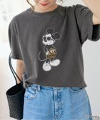 【スピック&スパン/Spick & Span】の《追加2 》GOOD ROCK SPEED / グッドロックスピード 別注 / ミッキー / Tシャツ 人気、トレンドファッション・服の通販 founy(ファニー) ファッション Fashion レディースファッション Fashion for Women トップス・カットソー Cut & Sew Tops シャツ・ブラウス・オフィスカジュアル Elegant Blouses & Button-Ups ロングTシャツ・Tシャツ Longline T-Shirts & Tees ヴィンテージ Vintage Style グラフィック Graphic, Graphic Design サングラス Sunglasses, Shades スマート Smart, Elegant 別注 Limited Edition, Custom Order thumbnail ブラック A|ID: prp329100004933605 ipo3291000000037030581