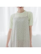 【コカ/COCA】のサマーニットトップス 人気、トレンドファッション・服の通販 founy(ファニー) ファッション Fashion レディースファッション Fashion for Women トップス・カットソー Cut & Sew Tops ニット Knit Tops & Sweaters インナー Innerwear 春 Spring 秋 Autumn カットソー Cut and Sewn Top キャミワンピース Cami Dress, Slip Dress コンパクト Compact, Small Size サマー Summer, Summer Style シンプル Simple, Minimal ジャケット Jacket, Outerwear ストレッチ Stretch, Stretchy Fabric スラックス Slacks, Dress Pants スリット Slit, Slit Detail セーター Sweater, Knitwear デニム Denim, Jeans Material 定番 Standard, Basic Item ニットソー Knit-Sewn, Cut & Sew Knit フィット Fit, Slim Fit ベーシック Basic, Essential ボーダー Border, Stripe ポケット Pocket, Pocket Detail 半袖 Short Sleeve, Half Sleeve ミドル Middle Length, Mid Height 無地 Plain, Solid Color ラウンド Round, Round Neck S/S・春夏 SS, Spring/Summer, Warm Season 夏 Summer thumbnail Lt.green|ID: prp329100004933606 ipo3291000000037030590