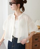 【ディスコート/Discoat】の【WEB限定】シアーストライプ袖ボリュームシャツ 人気、トレンドファッション・服の通販 founy(ファニー) ファッション Fashion レディースファッション Fashion for Women トップス・カットソー Cut & Sew Tops シャツ・ブラウス・オフィスカジュアル Elegant Blouses & Button-Ups おすすめ Recommended / Our Picks とろみ Fluid, Flowy Fabric キャミソール Camisole, Spaghetti Strap Top コンパクト Compact, Small Size シンプル Simple, Minimal ストライプ Stripe, Striped Pattern デニム Denim, Jeans Material バランス Balance, Style Balance ワイド Wide, Wide Fit 吸水 Absorbent, Quick-Dry 羽織 Haori, Light Jacket thumbnail アイボリー|ID: prp329100004933608 ipo3291000000037030613