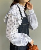 【ディスコート/Discoat】の【WEB限定】フリル長袖ブラウス 人気、トレンドファッション・服の通販 founy(ファニー) ファッション Fashion レディースファッション Fashion for Women トップス・カットソー Cut & Sew Tops シャツ・ブラウス・オフィスカジュアル Elegant Blouses & Button-Ups おすすめ Recommended / Our Picks インナー Innerwear サロペット Overalls, Salopette スラックス Slacks, Dress Pants ツイル Twist, Twisted Detail デニム Denim, Jeans Material バランス Balance, Style Balance フリル Frill, Ruffle ロング Long, Long-Length エレガント 上品 Elegant 人気 Popular, Best Seller 長袖 Long Sleeve, Full Sleeve thumbnail オフホワイト|ID: prp329100004933609 ipo3291000000037030618