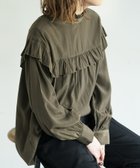 【ディスコート/Discoat】の【WEB限定】フリル長袖ブラウス 人気、トレンドファッション・服の通販 founy(ファニー) ファッション Fashion レディースファッション Fashion for Women トップス・カットソー Cut & Sew Tops シャツ・ブラウス・オフィスカジュアル Elegant Blouses & Button-Ups おすすめ Recommended / Our Picks インナー Innerwear サロペット Overalls, Salopette スラックス Slacks, Dress Pants ツイル Twist, Twisted Detail デニム Denim, Jeans Material バランス Balance, Style Balance フリル Frill, Ruffle ロング Long, Long-Length エレガント 上品 Elegant 人気 Popular, Best Seller 長袖 Long Sleeve, Full Sleeve thumbnail グレー|ID: prp329100004933609 ipo3291000000037030625