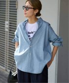 【フレームワーク/FRAMeWORK】の≪追加 ≫ダンガリーシャツ 3 人気、トレンドファッション・服の通販 founy(ファニー) ファッション Fashion レディースファッション Fashion for Women トップス・カットソー Cut & Sew Tops シャツ・ブラウス・オフィスカジュアル Elegant Blouses & Button-Ups インナー Innerwear シンプル Simple, Minimal スウェット / スエット Sweatshirt, Sweatwear ロング Long, Long-Length 再入荷 Restock / Back in Stock 羽織 Haori, Light Jacket thumbnail サックスブルー|ID: prp329100004933613 ipo3291000000037030652