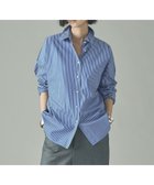 【カレンソロジー/Curensology】のRC ビッグシャツコンビ 人気、トレンドファッション・服の通販 founy(ファニー) ファッション Fashion レディースファッション Fashion for Women トップス・カットソー Cut & Sew Tops シャツ・ブラウス・オフィスカジュアル Elegant Blouses & Button-Ups エレガント 上品 Elegant キャラクター Character, Licensed Characters ストライプ Stripe, Striped Pattern デニム Denim, Jeans Material ミリタリー Military, Army Style ワーク Workwear, Utility Style thumbnail ネイビー|ID: prp329100004933621 ipo3291000000037030693