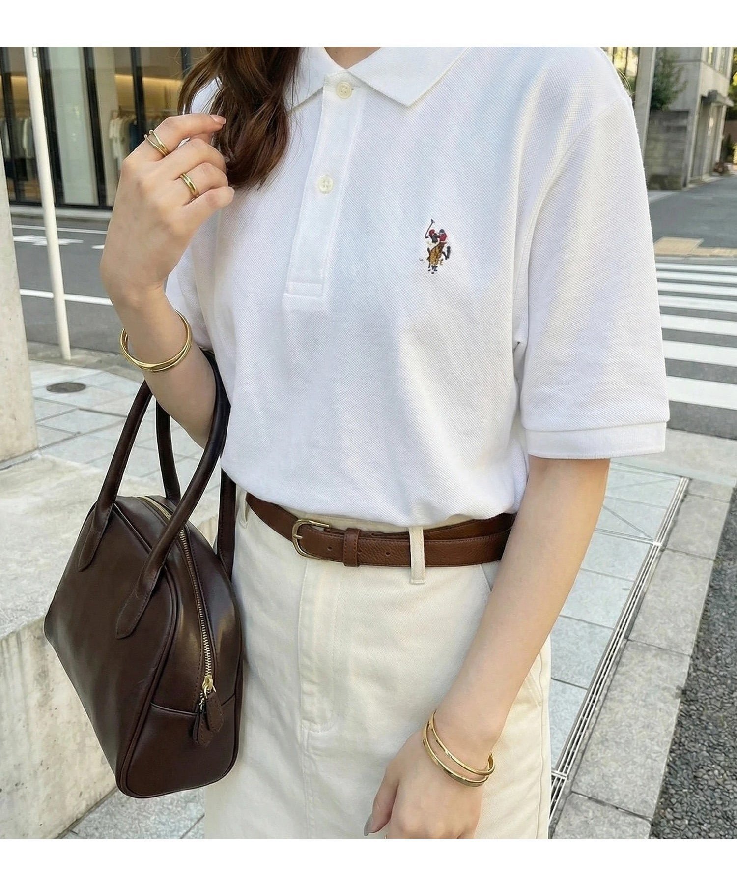 【セットアップセブン/SETUP7】のU.S. POLO ASSN./ポロシャツ 半袖 ワンポイントロゴ ポニー刺繍 ユニセックス インテリア・キッズ・メンズ・レディースファッション・服の通販 founy(ファニー) 　ファッション　Fashion　レディースファッション　Fashion for Women　トップス・カットソー　Cut & Sew Tops　シャツ・ブラウス・オフィスカジュアル　Elegant Blouses & Button-Ups　ポロシャツ・きれいめカジュアル　Smart-Casual Polo Tops　アウトドア　Outdoor Clothing　イタリア　Italy　腕時計　Wristwatch　コレクション　Collection, Seasonal Line　鹿の子　Piqué, Kanoko Fabric　スポーツ　Sports, Activewear　定番　Standard, Basic Item　ポロシャツ　Polo Shirt, Collared Tee　半袖　Short Sleeve, Half Sleeve　メンズ　Men's, Menswear　ワンポイント　One Point, Statement Accent　再入荷　Restock / Back in Stock　夏　Summer　エレガント 上品　Elegant　ゴルフ　Golf　WHT3|ID: prp329100004933623 ipo3291000000037030707