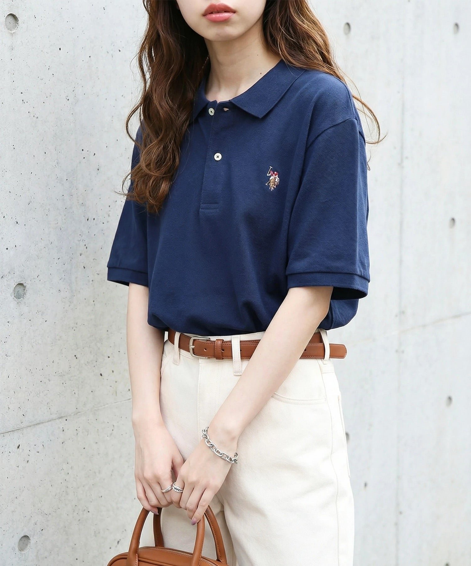 【セットアップセブン/SETUP7】のU.S. POLO ASSN./ポロシャツ 半袖 ワンポイントロゴ ポニー刺繍 ユニセックス インテリア・キッズ・メンズ・レディースファッション・服の通販 founy(ファニー) 　ファッション　Fashion　レディースファッション　Fashion for Women　トップス・カットソー　Cut & Sew Tops　シャツ・ブラウス・オフィスカジュアル　Elegant Blouses & Button-Ups　ポロシャツ・きれいめカジュアル　Smart-Casual Polo Tops　アウトドア　Outdoor Clothing　イタリア　Italy　腕時計　Wristwatch　コレクション　Collection, Seasonal Line　鹿の子　Piqué, Kanoko Fabric　スポーツ　Sports, Activewear　定番　Standard, Basic Item　ポロシャツ　Polo Shirt, Collared Tee　半袖　Short Sleeve, Half Sleeve　メンズ　Men's, Menswear　ワンポイント　One Point, Statement Accent　再入荷　Restock / Back in Stock　夏　Summer　エレガント 上品　Elegant　ゴルフ　Golf　NVY3|ID: prp329100004933623 ipo3291000000037030710