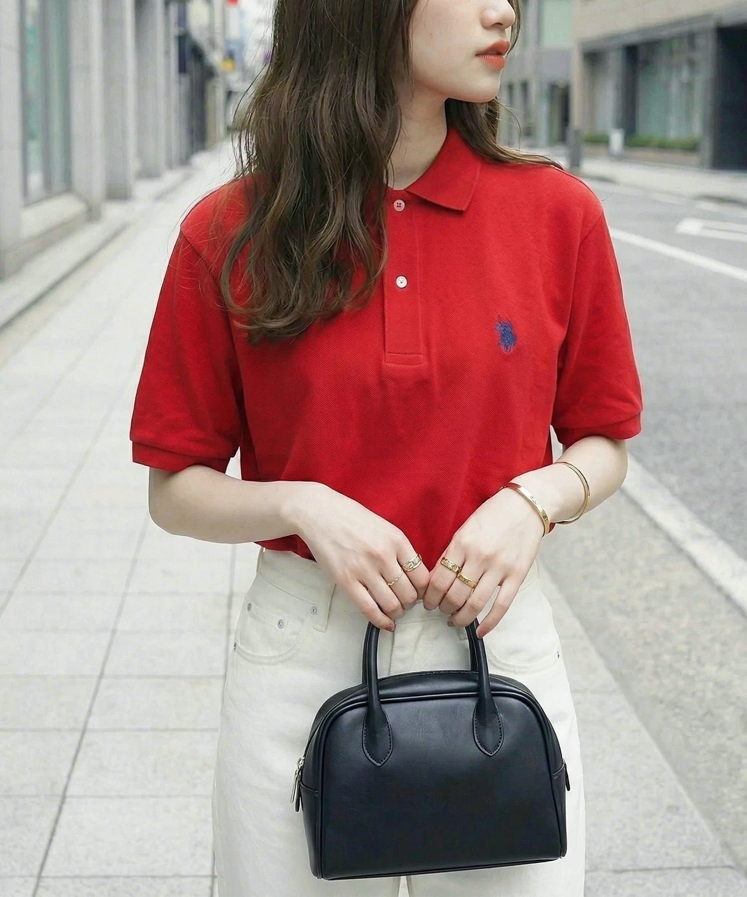 【セットアップセブン/SETUP7】のU.S. POLO ASSN./ポロシャツ 半袖 ワンポイントロゴ ポニー刺繍 ユニセックス インテリア・キッズ・メンズ・レディースファッション・服の通販 founy(ファニー) 　ファッション　Fashion　レディースファッション　Fashion for Women　トップス・カットソー　Cut & Sew Tops　シャツ・ブラウス・オフィスカジュアル　Elegant Blouses & Button-Ups　ポロシャツ・きれいめカジュアル　Smart-Casual Polo Tops　アウトドア　Outdoor Clothing　イタリア　Italy　腕時計　Wristwatch　コレクション　Collection, Seasonal Line　鹿の子　Piqué, Kanoko Fabric　スポーツ　Sports, Activewear　定番　Standard, Basic Item　ポロシャツ　Polo Shirt, Collared Tee　半袖　Short Sleeve, Half Sleeve　メンズ　Men's, Menswear　ワンポイント　One Point, Statement Accent　再入荷　Restock / Back in Stock　夏　Summer　エレガント 上品　Elegant　ゴルフ　Golf　RED|ID: prp329100004933623 ipo3291000000037030717