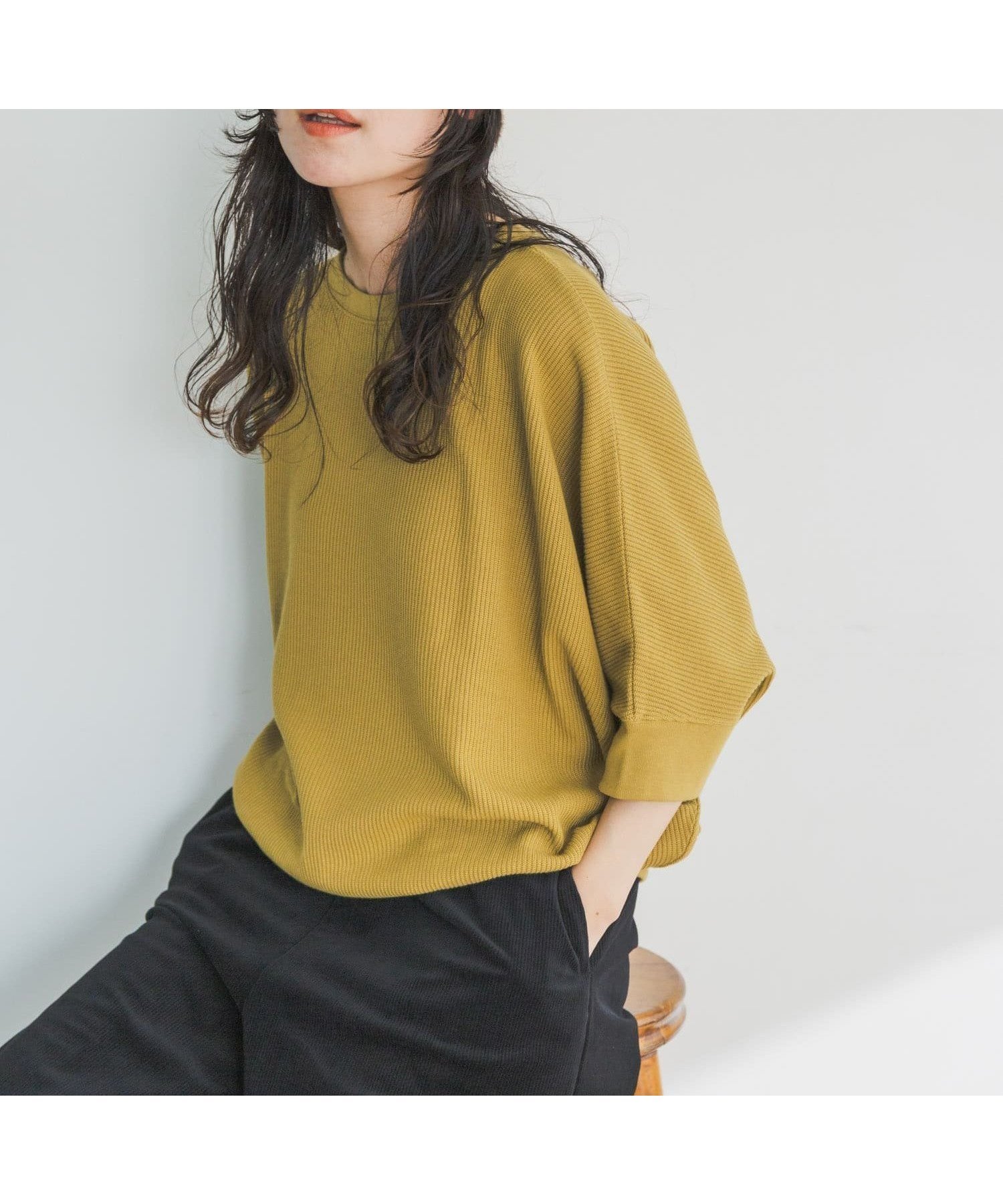 【アーバンリサーチ ドアーズ/URBAN RESEARCH DOORS】のタックフライスワイドTシャツ インテリア・キッズ・メンズ・レディースファッション・服の通販 founy(ファニー) 　ファッション　Fashion　レディースファッション　Fashion for Women　トップス・カットソー　Cut & Sew Tops　シャツ・ブラウス・オフィスカジュアル　Elegant Blouses & Button-Ups　ロングTシャツ・Tシャツ　Longline T-Shirts & Tees　2024年　2024　2024春夏・S/S　Spring/Summer 2024 SS24　おすすめ　Recommended / Our Picks　ギャザー　Gathered, Ruffled　バランス　Balance, Style Balance　ワイド　Wide, Wide Fit　今季　This Season, Current Season　夏　Summer　S/S・春夏　SS, Spring/Summer, Warm Season　YEL KHK|ID: prp329100004933625 ipo3291000000037030731