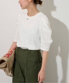 【ジャーナルスタンダード レリューム/JOURNAL STANDARD relume】の《WEB限定追加 2》スリーブコンシャスプルオーバー 人気、トレンドファッション・服の通販 founy(ファニー) ファッション Fashion レディースファッション Fashion for Women トップス・カットソー Cut & Sew Tops カジュアルプルオーバー・ニットトップス Pullovers & Knit Tops / Casual Pullovers 2026年 2026 インナー Innerwear カットソー Cut and Sewn Top サロペット Overalls, Salopette フェミニン Feminine, Girly 別注 Limited Edition, Custom Order thumbnail ホワイト|ID: prp329100004933627 ipo3291000000037030741