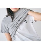 【カルバンクライン/Calvin Klein】の【公式ショップ】 カルバンクライン Tシャツ(2枚パック) - ショートスリーブクルーネックTシャツ Calvin Klein Jeans 47C905G HeroicGreyHeather/BrilliantWhite|ID: prp329100004933628 ipo3291000000037030744