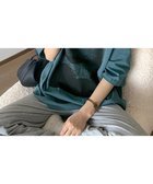 【ミニミニストア/miniministore】のロングtシャツ ビッグシルエットTシャツ ブルーグリーン|ID: prp329100004933630 ipo3291000000037315031