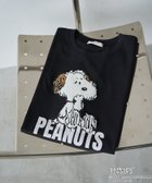 【フリークスストア/FREAK'S STORE】の限定展開 別注/PEANUTS/ピーナッツ サガラ刺繍半袖Tシャツ 人気、トレンドファッション・服の通販 founy(ファニー) ファッション Fashion レディースファッション Fashion for Women トップス・カットソー Cut & Sew Tops シャツ・ブラウス・オフィスカジュアル Elegant Blouses & Button-Ups ロングTシャツ・Tシャツ Longline T-Shirts & Tees 2026年 2026 シンプル Simple, Minimal スペシャル Special, Limited Edition フロント Front, Front Design プリント Print, Printed Pattern ベーシック Basic, Essential ラバー Rubber, Rubber Sole 別注 Limited Edition, Custom Order 半袖 Short Sleeve, Half Sleeve 夏 Summer S/S・春夏 SS, Spring/Summer, Warm Season thumbnail ブラック|ID: prp329100004933637 ipo3291000000037030788