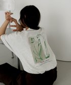 【ヘラム/hellam】の【hellam*pinmyself】フラワーアートTシャツ 人気、トレンドファッション・服の通販 founy(ファニー) ファッション Fashion レディースファッション Fashion for Women トップス・カットソー Cut & Sew Tops シャツ・ブラウス・オフィスカジュアル Elegant Blouses & Button-Ups ロングTシャツ・Tシャツ Longline T-Shirts & Tees コラボ Collaboration, Collab フラワー Flower, Floral thumbnail オートミール|ID: prp329100004933644 ipo3291000000037030833