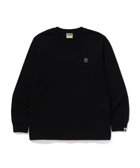 【ア ベイシング エイプ/A BATHING APE】のONE POINT LS TEE 人気、トレンドファッション・服の通販 founy(ファニー) ファッション Fashion レディースファッション Fashion for Women インナー Innerwear スリーブ Sleeve, Long Sleeve / Short Sleeve ロング Long, Long-Length ワンポイント One Point, Statement Accent thumbnail BLACK|ID: prp329100004933648 ipo3291000000037030858