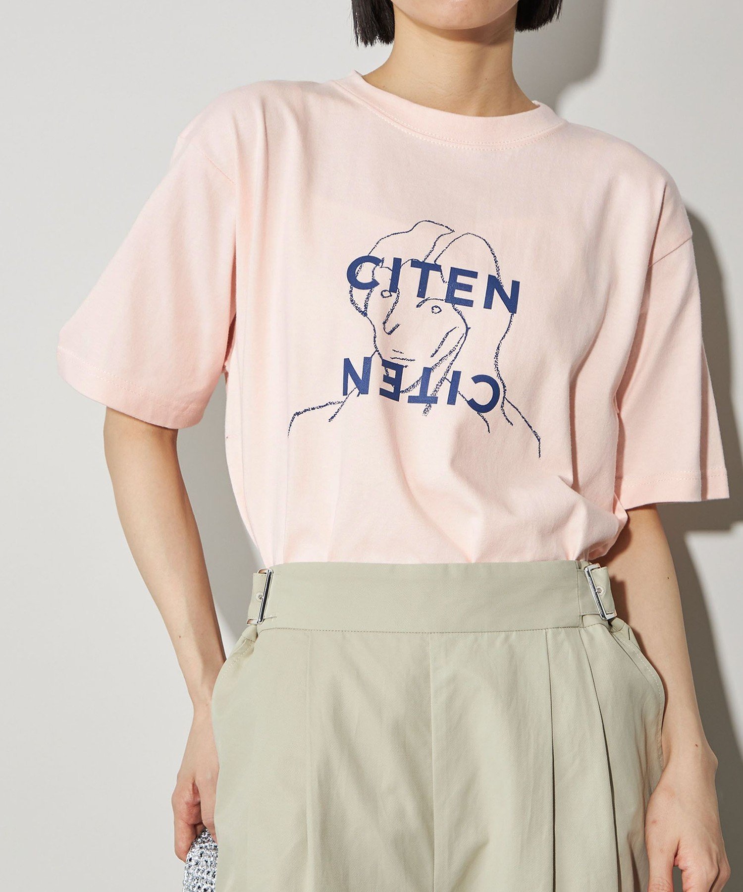 【ユナイテッドアローズ/UNITED ARROWS】のCITEN CONVENIENCE YOUNG * CITEN グラフィックT シテン インテリア・キッズ・メンズ・レディースファッション・服の通販 founy(ファニー) 　ファッション　Fashion　レディースファッション　Fashion for Women　イラスト　Illustration　インナー　Innerwear　カットソー　Cut and Sewn Top　カーディガン　Cardigan, Knitwear　グラフィック　Graphic, Graphic Design　シンプル　Simple, Minimal　ジャケット　Jacket, Outerwear　スラックス　Slacks, Dress Pants　デニム　Denim, Jeans Material　ハンド　Hand, Handmade　フィット　Fit, Slim Fit　プリント　Print, Printed Pattern　モチーフ　Motif, Design Theme　ルーズ　Loose, Oversized　A/W・秋冬　Autumn/Winter　おすすめ　Recommended / Our Picks　旅行　Travel　LT.PINK|ID: prp329100004933653 ipo3291000000037030886