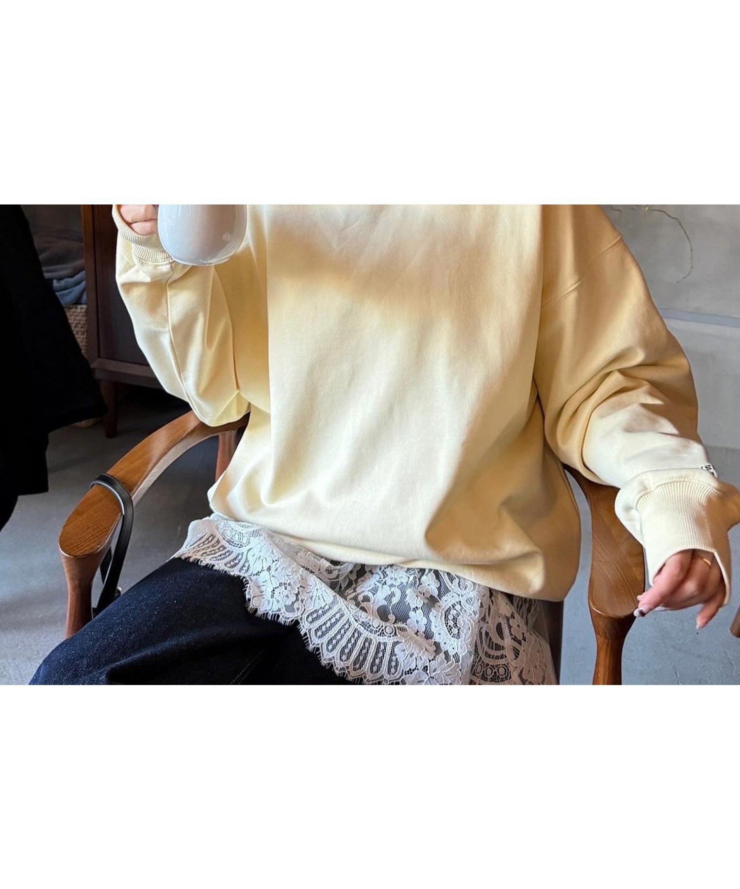 【ディスコート/Discoat】の【ユニセックス】ワンポイント刺繍カラースウェット インテリア・キッズ・メンズ・レディースファッション・服の通販 founy(ファニー) 　ファッション　Fashion　レディースファッション　Fashion for Women　トップス・カットソー　Cut & Sew Tops　レディースパーカー・カジュアルフーディー　Casual Hoodies & Sweatshirts　スウェット・クルーネックトップス　Sweatshirts & Crewnecks / Relaxed Fit Sweat Tops　2026年　2026　おすすめ　Recommended / Our Picks　ショート　Short, Short Length　シンプル　Simple, Minimal　スウェット / スエット　Sweatshirt, Sweatwear　デニム　Denim, Jeans Material　トレンド　Trend, Trending Now　メンズ　Men's, Menswear　ロング　Long, Long-Length　ワンポイント　One Point, Statement Accent　冬　Winter / This Winter　春　Spring　秋　Autumn　イエロー|ID: prp329100004933654 ipo3291000000037030889