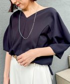 【ノーリーズ/NOLLEY'S】の【WEB限定】ウォッシャブルハートネックカットソー 人気、トレンドファッション・服の通販 founy(ファニー) ファッション Fashion レディースファッション Fashion for Women トップス・カットソー Cut & Sew Tops カットソー・ベーシックTシャツ Cut-and-Sewn Tops / Stretch Tees & Basics スリーブ Sleeve, Long Sleeve / Short Sleeve デコルテ Décolleté, Neckline バランス Balance, Style Balance おすすめ Recommended / Our Picks 2026年 2026 thumbnail ネイビー|ID: prp329100004933655 ipo3291000000037030892