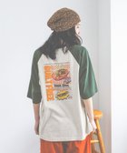 【ニコアンド/niko and】のハイカロリーラグランTシャツ 人気、トレンドファッション・服の通販 founy(ファニー) ファッション Fashion レディースファッション Fashion for Women トップス・カットソー Cut & Sew Tops シャツ・ブラウス・オフィスカジュアル Elegant Blouses & Button-Ups ロングTシャツ・Tシャツ Longline T-Shirts & Tees おすすめ Recommended / Our Picks キャップ Cap, Baseball Cap グラフィック Graphic, Graphic Design スニーカー Sneakers, Trainers デニム Denim, Jeans Material フレアースカート Flared Skirt, A-Line Skirt プリント Print, Printed Pattern ルーズ Loose, Oversized thumbnail グリーン|ID: prp329100004933660 ipo3291000000037030920