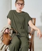【フリークスストア/FREAK'S STORE】の限定展開 ハイツイスト フレンチ スリーブ セットアップ(Tシャツ・ワイドパンツ) オリーブ|ID: prp329100004933664 ipo3291000000037337348