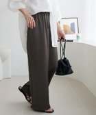 【ディスコート/Discoat】の【WEB限定】サテンイージーパンツ 人気、トレンドファッション・服の通販 founy(ファニー) ファッション Fashion レディースファッション Fashion for Women パンツ Pants & Trousers リラックス Relax, Relaxed Fit ワイド Wide, Wide Fit エレガント 上品 Elegant thumbnail チャコールグレー|ID: prp329100004933669 ipo3291000000037030965