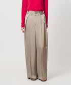 【ユナイテッドアローズ/UNITED ARROWS】のAEWEN MATOPH サテンインタックパンツ - ウォッシャブル - 人気、トレンドファッション・服の通販 founy(ファニー) ファッション Fashion レディースファッション Fashion for Women パンツ Pants & Trousers ウォッシャブル Machine Washable ヴィンテージ Vintage Style 春 Spring コンパクト Compact, Small Size サテン Satin, Glossy Fabric ショート Short, Short Length シンプル Simple, Minimal センター Center, Center Line とろみ Fluid, Flowy Fabric ダブル Double, Double-Breasted フェミニン Feminine, Girly ボトム Bottoms, Lower Wear ポケット Pocket, Pocket Detail マニッシュ Mannish, Boyish リラックス Relax, Relaxed Fit ワイド Wide, Wide Fit S/S・春夏 SS, Spring/Summer, Warm Season おすすめ Recommended / Our Picks 夏 Summer エレガント 上品 Elegant thumbnail BEIGE|ID: prp329100004933675 ipo3291000000037030995