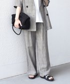 【シップス フォー ウィメン/SHIPS】のSHIPS Colors 手洗い可能 バンピー スラブ チェック イージーパンツ 人気、トレンドファッション・服の通販 founy(ファニー) ファッション Fashion レディースファッション Fashion for Women パンツ Pants & Trousers 春 Spring ジャケット Jacket, Outerwear セットアップ Set-Up, Coordinated Outfit チェック Check, Plaid, Tartan テーパード Tapered, Tapered Pants 半袖 Short Sleeve, Half Sleeve メンズ Men's, Menswear モノトーン Monotone, Black and White リネン Linen, Linen Fabric リラックス Relax, Relaxed Fit S/S・春夏 SS, Spring/Summer, Warm Season アウトレット Outlet / Clearance おすすめ Recommended / Our Picks 夏 Summer ビジネス 仕事 通勤 Business / Work / Commuting 2026年 2026 thumbnail ブラック|ID: prp329100004933677 ipo3291000000037031000