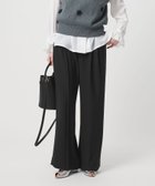 【ユナイテッドアローズ/UNITED ARROWS】のP 2タック ワイドパンツ -吸水速乾 帯電防止 接触冷感 ウォッシャブル- 人気、トレンドファッション・服の通販 founy(ファニー) ファッション Fashion レディースファッション Fashion for Women パンツ Pants & Trousers ウォッシャブル Machine Washable エレガント 上品 Elegant 吸水 Absorbent, Quick-Dry ジャケット Jacket, Outerwear スウェット / スエット Sweatshirt, Sweatwear ストレート Straight, Straight Cut ドレープ Drape, Draping Fabric フィット Fit, Slim Fit リラックス Relax, Relaxed Fit ワイド Wide, Wide Fit thumbnail BLACK|ID: prp329100004933678 ipo3291000000037031004
