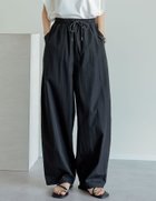 【リエディ/Re:EDIT】の撥水加工パラコードバレルレッグパンツ ブラック|ID: prp329100004933685 ipo3291000000037031047