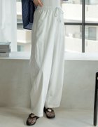 【リエディ/Re:EDIT】の撥水加工パラコードバレルレッグパンツ ホワイト|ID: prp329100004933685 ipo3291000000037031048