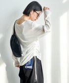 【フリークスストア/FREAK'S STORE】のカシミヤ入り ガーゼフライス ルーズ ボートネック ロンT 人気、トレンドファッション・服の通販 founy(ファニー) ファッション Fashion レディースファッション Fashion for Women トップス・カットソー Cut & Sew Tops ロングTシャツ・Tシャツ Longline T-Shirts & Tees 春 Spring シアー Sheer, See-Through シャーリング Shirring, Ruched シンプル Simple, Minimal トレンド Trend, Trending Now 定番 Standard, Basic Item ルーズ Loose, Oversized S/S・春夏 SS, Spring/Summer, Warm Season おすすめ Recommended / Our Picks 夏 Summer エレガント 上品 Elegant 2026年 2026 thumbnail オフホワイト|ID: prp329100004933686 ipo3291000000037031054