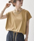 【シップス フォー ウィメン/SHIPS】のSHIPS any 接触冷感/汗染み防止加工/洗濯機可能 ドロスト フレンチスリーブ TEE 人気、トレンドファッション・服の通販 founy(ファニー) ファッション Fashion レディースファッション Fashion for Women イエロー Yellow 洗える Machine Washable コンパクト Compact, Small Size スリーブ Sleeve, Long Sleeve / Short Sleeve デニム Denim, Jeans Material ドローストリング Drawstring, Pull Cord フレンチ French, French Style ボトム Bottoms, Lower Wear ワイド Wide, Wide Fit 2026年 2026 thumbnail キャメル|ID: prp329100004933688 ipo3291000000037031068