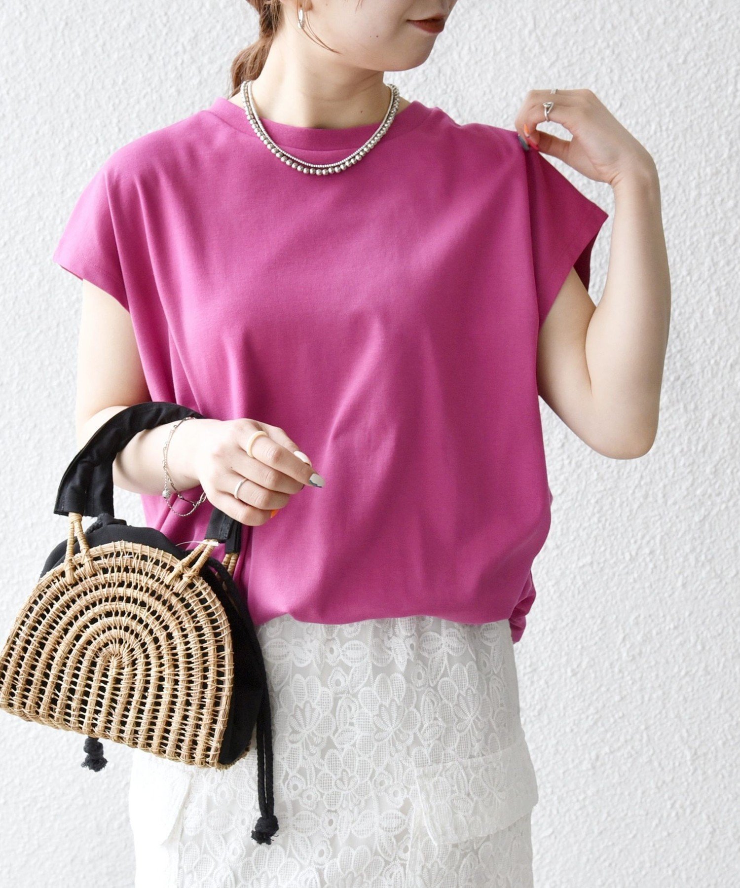 【シップス フォー ウィメン/SHIPS】のSHIPS any 接触冷感/汗染み防止加工/洗濯機可能 ドロスト フレンチスリーブ TEE インテリア・キッズ・メンズ・レディースファッション・服の通販 founy(ファニー) 　ファッション　Fashion　レディースファッション　Fashion for Women　イエロー　Yellow　洗える　Machine Washable　コンパクト　Compact, Small Size　スリーブ　Sleeve, Long Sleeve / Short Sleeve　デニム　Denim, Jeans Material　ドローストリング　Drawstring, Pull Cord　フレンチ　French, French Style　ボトム　Bottoms, Lower Wear　ワイド　Wide, Wide Fit　2026年　2026　ピンク|ID: prp329100004933688 ipo3291000000037031069