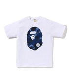 【ア ベイシング エイプ/A BATHING APE】のCOLOR CAMO BIG APE HEAD TEE 人気、トレンドファッション・服の通販 founy(ファニー) ファッション Fashion レディースファッション Fashion for Women インナー Innerwear グラフィック Graphic, Graphic Design ショート Short, Short Length スリーブ Sleeve, Long Sleeve / Short Sleeve フロント Front, Front Design プリント Print, Printed Pattern ラバー Rubber, Rubber Sole thumbnail WHxNY|ID: prp329100004933689 ipo3291000000037031075