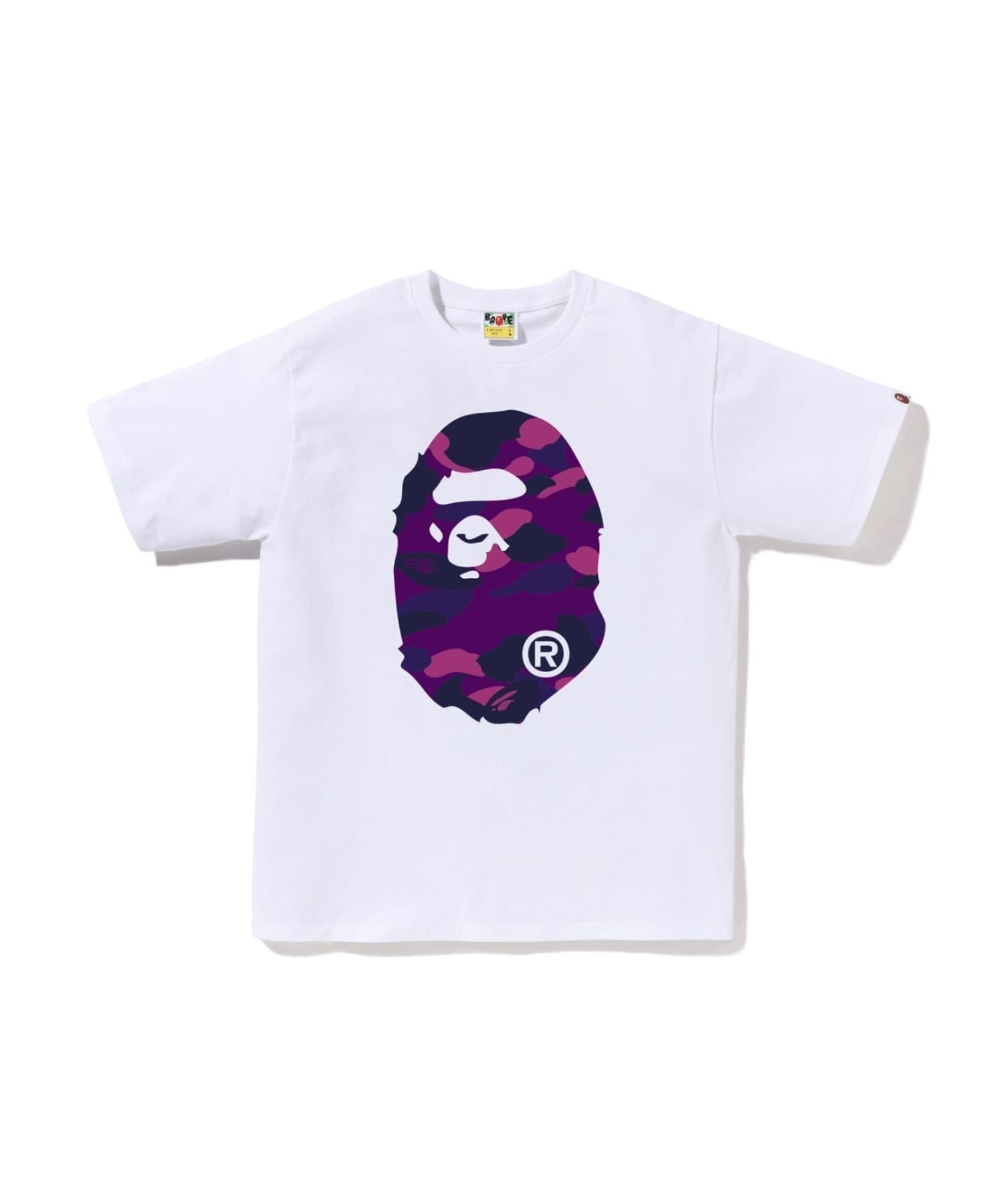 【ア ベイシング エイプ/A BATHING APE】のCOLOR CAMO BIG APE HEAD TEE インテリア・キッズ・メンズ・レディースファッション・服の通販 founy(ファニー) 　ファッション　Fashion　レディースファッション　Fashion for Women　インナー　Innerwear　グラフィック　Graphic, Graphic Design　ショート　Short, Short Length　スリーブ　Sleeve, Long Sleeve / Short Sleeve　フロント　Front, Front Design　プリント　Print, Printed Pattern　ラバー　Rubber, Rubber Sole　WHxPP|ID: prp329100004933689 ipo3291000000037031077