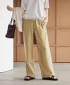 【ビューティ&ユース ユナイテッドアローズ/BEAUTY&YOUTH / UNITED ARROWS】のツイルパッチポケットイージーパンツ ウォッシャブル BEIGE|ID: prp329100004933694 ipo3291000000037338491
