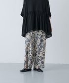 【かぐれ/kagure / URBAN RESEARCH】のコットンリネンプリントイージーパンツ 人気、トレンドファッション・服の通販 founy(ファニー) ファッション Fashion レディースファッション Fashion for Women パンツ Pants & Trousers シンプル Simple, Minimal ストレート Straight, Straight Cut チュニック Tunic, Long Top ポケット Pocket, Pocket Detail リネン Linen, Linen Fabric S/S・春夏 SS, Spring/Summer, Warm Season おすすめ Recommended / Our Picks 夏 Summer 2026年 2026 thumbnail ライトグレー|ID: prp329100004933698 ipo3291000000037031117