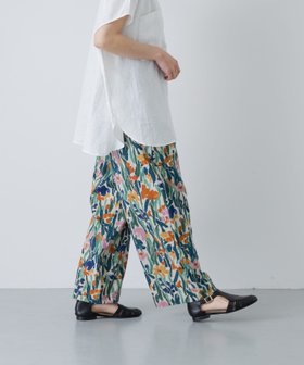 【かぐれ/kagure / URBAN RESEARCH】のコットンリネンプリントイージーパンツ 大人の最旬トレンドファッション＆コーディネート founy(ファウニー) ファッション Fashion レディースファッション Fashion for Women パンツ Pants & Trousers シンプル Simple, Minimal ストレート Straight, Straight Cut チュニック Tunic, Long Top ポケット Pocket, Pocket Detail リネン Linen, Linen Fabric S/S・春夏 SS, Spring/Summer, Warm Season おすすめ Recommended / Our Picks 夏 Summer 2026年 2026 2026春夏・S/S Spring/Summer 2026 SS26 |ID:prp329100004933698