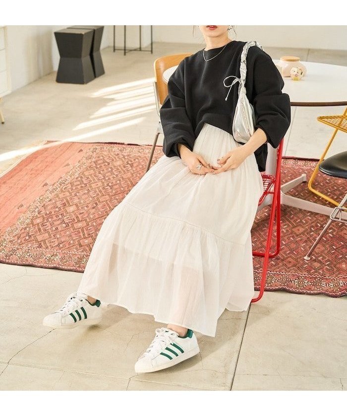 【フリークスストア/FREAK'S STORE】のインドティアード切り替えスカート【限定展開】 人気、トレンドファッション・服の通販 founy(ファニー) 　ファッション　Fashion　レディースファッション　Fashion for Women　スカート　Skirts　2026年　2026　シンプル　Simple, Minimal　ティアードスカート　Tiered Skirt, Flounced Skirt　フレア　Flare, Flared　夏　Summer　春　Spring　S/S・春夏　SS, Spring/Summer, Warm Season　 other-1|ID: prp329100004933705 ipo3291000000037031136