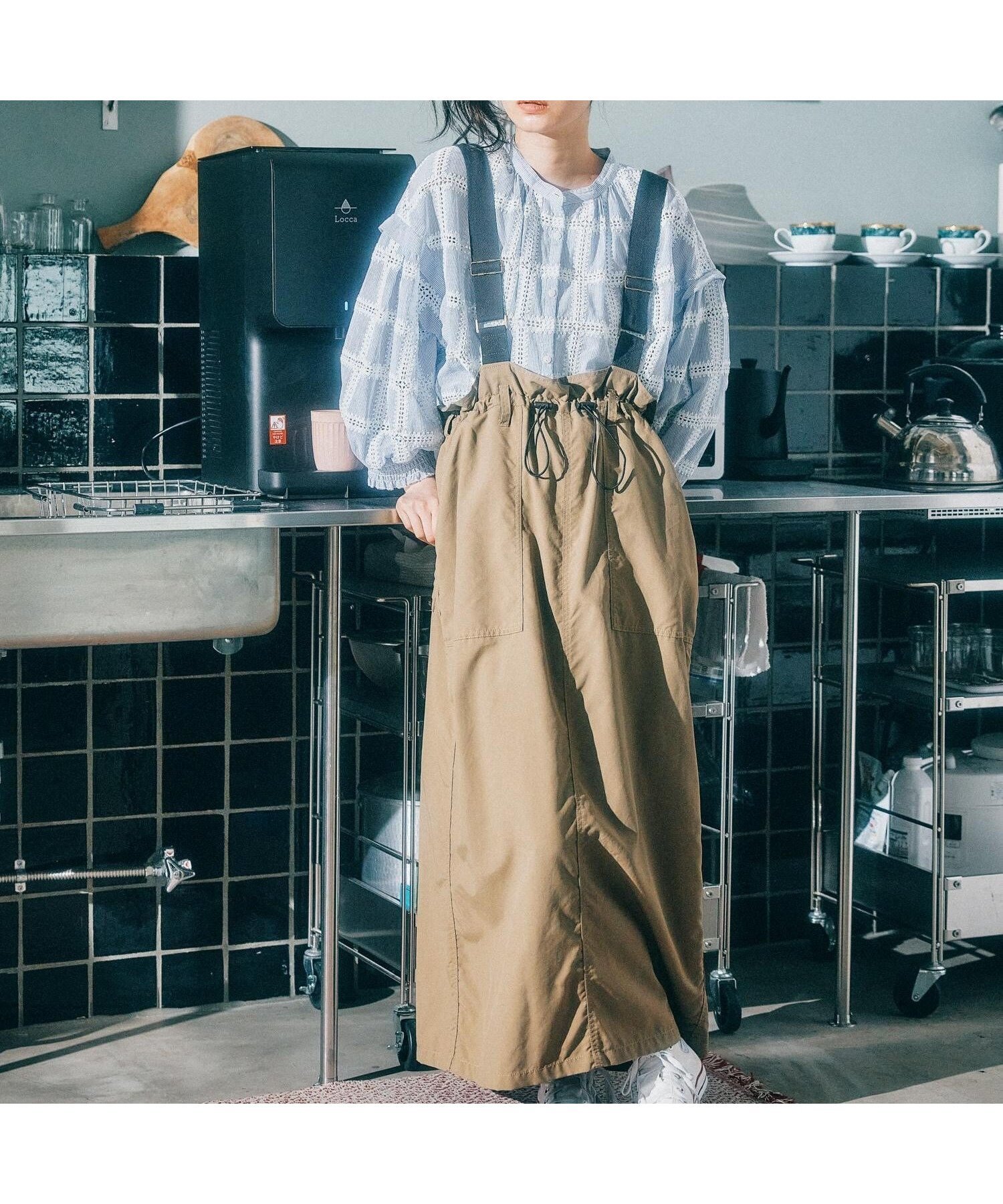 【ニコアンド/niko and】のMODE NORM CORE ミリタリドロストナロージャンスカ インテリア・キッズ・メンズ・レディースファッション・服の通販 founy(ファニー) 　ファッション　Fashion　レディースファッション　Fashion for Women　おすすめ　Recommended / Our Picks　ミリタリー　Military, Army Style　夏　Summer　軽量　Lightweight, Ultra Light　キャメル|ID: prp329100004933713 ipo3291000000037031175