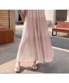 【ミニミニストア/miniministore】のシフォンスカート ロングプリーツスカート 人気、トレンドファッション・服の通販 founy(ファニー) ファッション Fashion レディースファッション Fashion for Women スカート Skirts プリーツスカート / 上品フェミニンスタイル Pleated Skirts イエロー Yellow 春 Spring シフォン Chiffon, Lightweight Fabric タンク Tank Top, Sleeveless Top フェミニン Feminine, Girly ラベンダー Lavender S/S・春夏 SS, Spring/Summer, Warm Season 夏 Summer thumbnail ピンク|ID: prp329100004933715 ipo3291000000037031185