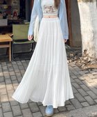 【ミニミニストア/miniministore】のシフォンスカート ロングプリーツスカート 人気、トレンドファッション・服の通販 founy(ファニー) ファッション Fashion レディースファッション Fashion for Women スカート Skirts プリーツスカート / 上品フェミニンスタイル Pleated Skirts イエロー Yellow 春 Spring シフォン Chiffon, Lightweight Fabric タンク Tank Top, Sleeveless Top フェミニン Feminine, Girly ラベンダー Lavender S/S・春夏 SS, Spring/Summer, Warm Season 夏 Summer thumbnail ホワイト|ID: prp329100004933715 ipo3291000000037031186