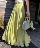 【ミニミニストア/miniministore】のシフォンスカート ロングプリーツスカート 人気、トレンドファッション・服の通販 founy(ファニー) ファッション Fashion レディースファッション Fashion for Women スカート Skirts プリーツスカート / 上品フェミニンスタイル Pleated Skirts イエロー Yellow 春 Spring シフォン Chiffon, Lightweight Fabric タンク Tank Top, Sleeveless Top フェミニン Feminine, Girly ラベンダー Lavender S/S・春夏 SS, Spring/Summer, Warm Season 夏 Summer thumbnail イエロー|ID: prp329100004933715 ipo3291000000037031187