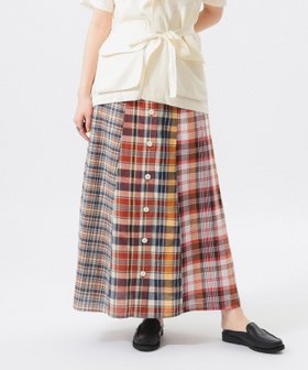 【ビームス ウイメン/BEAMS】のマドラス チェック クレイジー スカート 人気、トレンドファッション・服の通販 founy(ファニー) ファッション Fashion レディースファッション Fashion for Women スカート Skirts インド Indian Textile ウェーブ Wavy Pattern 春 Spring 軽量 Lightweight, Ultra Light シンプル Simple, Minimal ジップ Zip, Zipper チェック Check, Plaid, Tartan ドローコード Drawcord, Drawstring Cord 定番 Standard, Basic Item フロント Front, Front Design S/S・春夏 SS, Spring/Summer, Warm Season おすすめ Recommended / Our Picks 夏 Summer |ID:prp329100004933717
