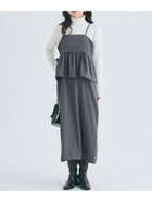 【コカ/COCA】のツイルペプラムキャミワンピース Charcoal|ID: prp329100004933734 ipo3291000000037328967