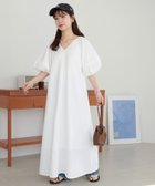 【ディスコート/Discoat】の【WEB限定】バルーンスリーブワンピース 人気、トレンドファッション・服の通販 founy(ファニー) ファッション Fashion レディースファッション Fashion for Women ワンピース Dresses thumbnail オフホワイト|ID: prp329100004933738 ipo3291000000037031290