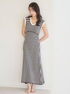 【スナイデル ホーム/SNIDEL HOME】のギンガムフリルニットワンピース 人気、トレンドファッション・服の通販 founy(ファニー) ファッション Fashion レディースファッション Fashion for Women ワンピース Dresses ニットワンピース Knit Dresses おすすめ Recommended / Our Picks カーディガン Cardigan, Knitwear ギンガム Gingham, Gingham Fabric コンパクト Compact, Small Size スマート Smart, Elegant チェック Check, Plaid, Tartan フリル Frill, Ruffle 春 Spring thumbnail BLK[009]|ID: prp329100004933739 ipo3291000000037031296